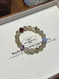 Zodiac Year of the Dragon Guardian Bracelet - Golden Rutilated Quartz & Citrine for Abundance, Leadership & Inner Peace - Lancie Upre