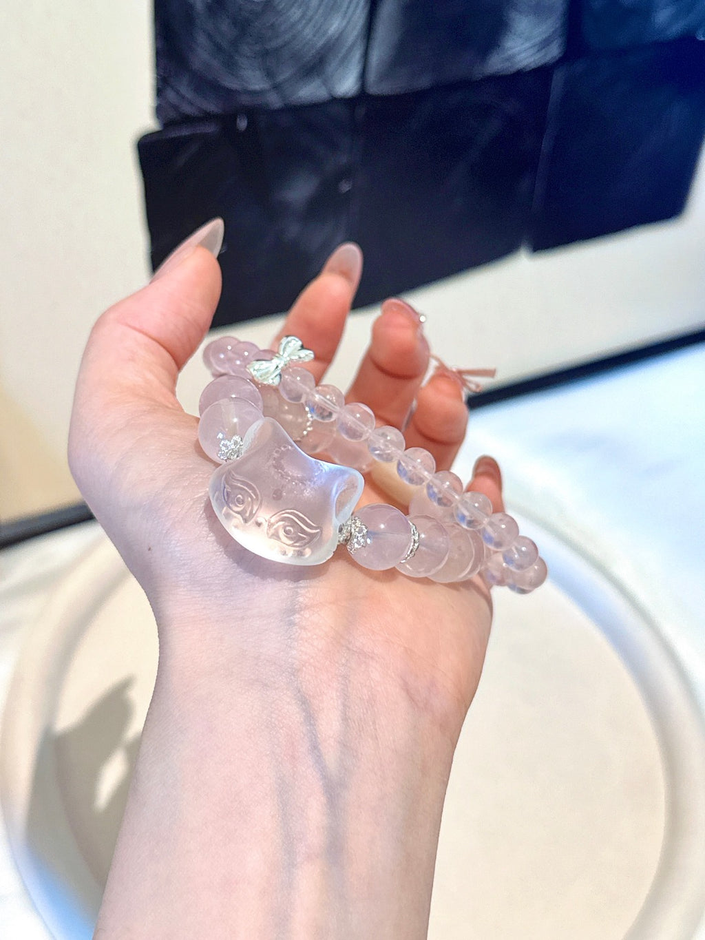 Natural Natural Crystal Crystal Bracelet —  | Handmade Crystal Jewelry