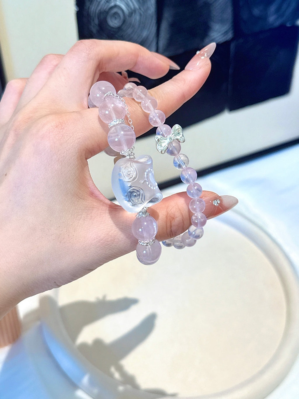 Natural Natural Crystal Crystal Bracelet —  | Handmade Crystal Jewelry