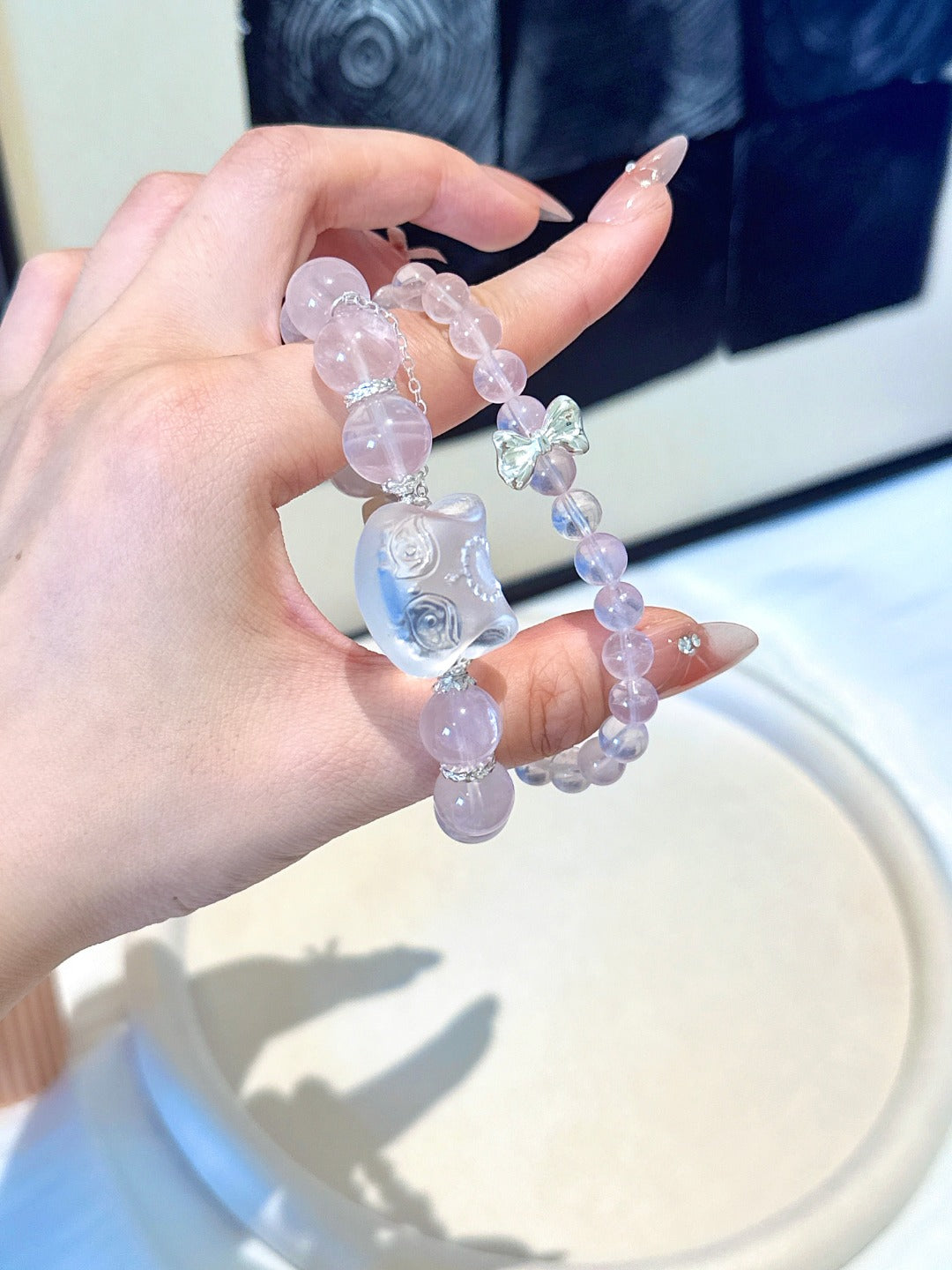 Natural Natural Crystal Crystal Bracelet —  | Handmade Crystal Jewelry