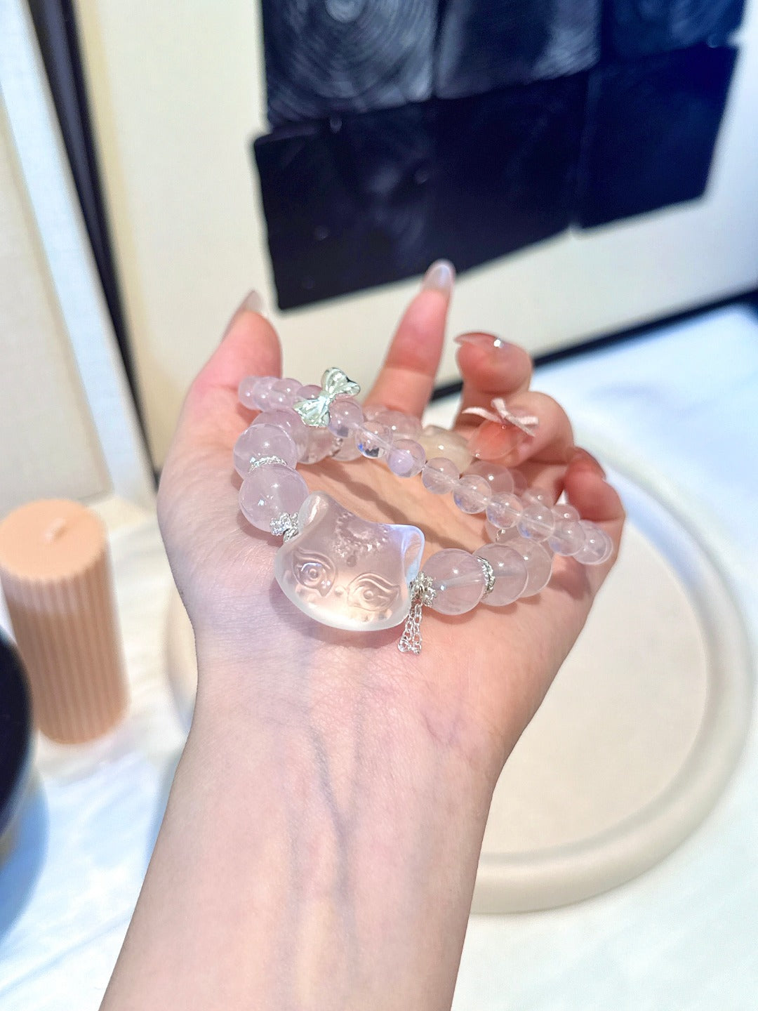 Natural Natural Crystal Crystal Bracelet —  | Handmade Crystal Jewelry