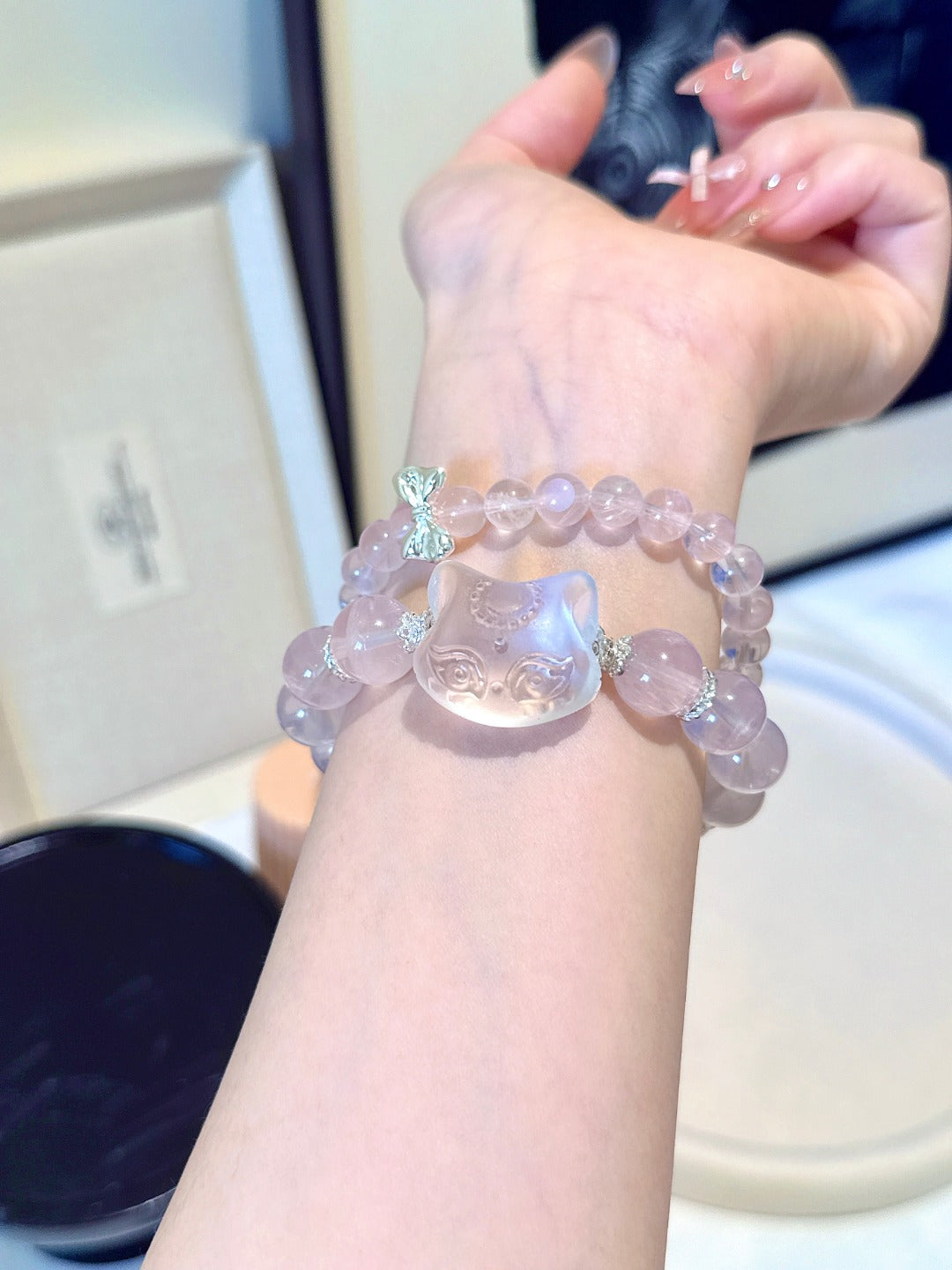 Natural Natural Crystal Crystal Bracelet —  | Handmade Crystal Jewelry