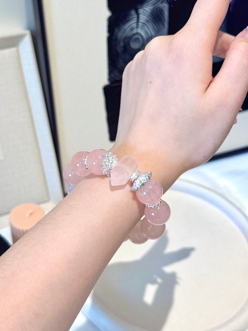 Natural Natural Crystal Crystal Bracelet —  | Handmade Crystal Jewelry