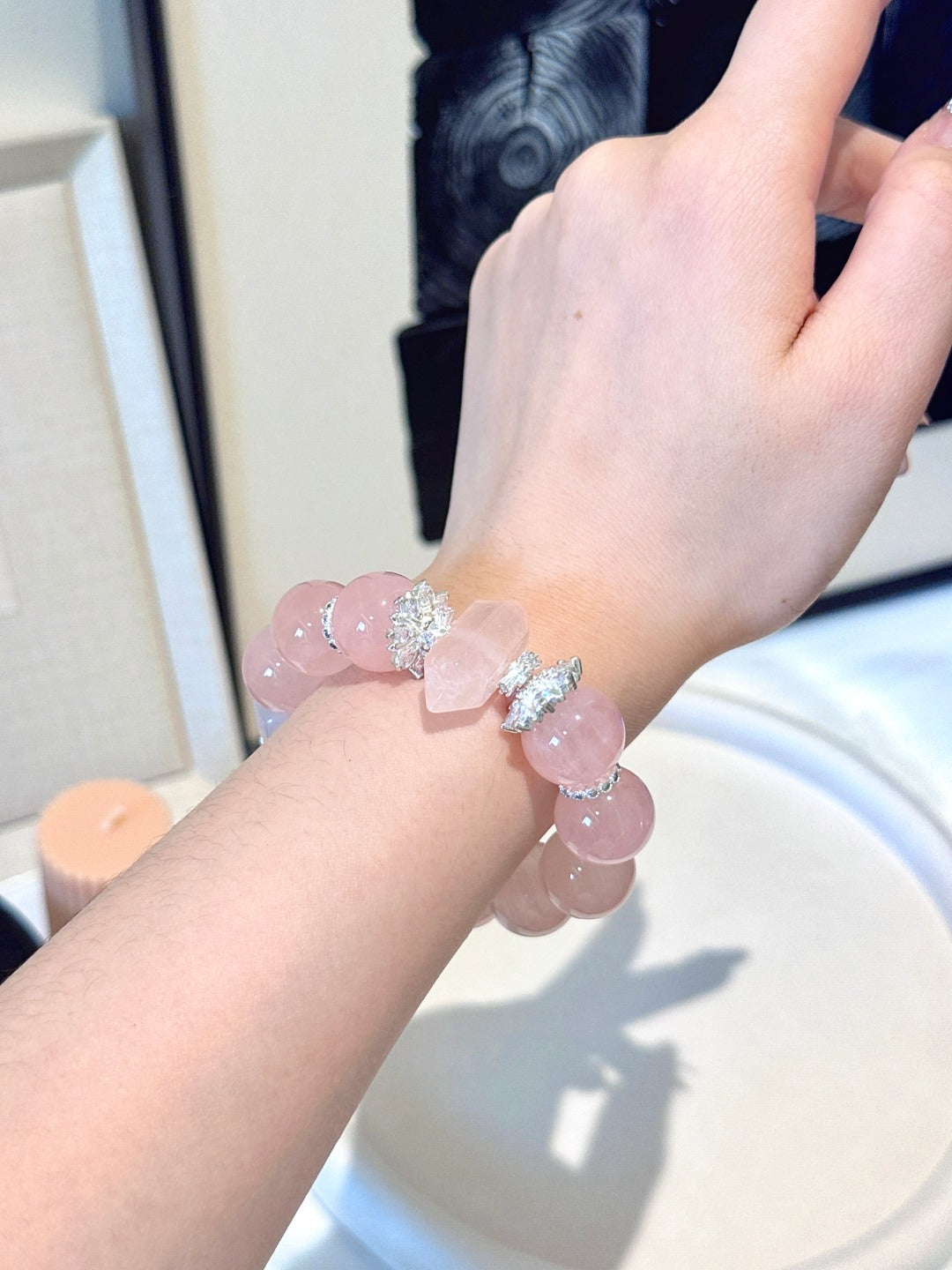 Natural Natural Crystal Crystal Bracelet —  | Handmade Crystal Jewelry