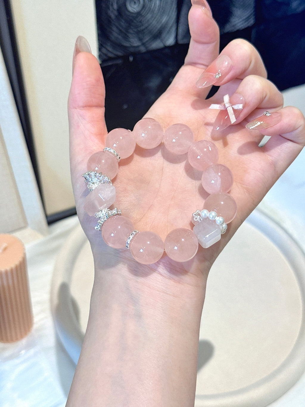 Natural Natural Crystal Crystal Bracelet —  | Handmade Crystal Jewelry
