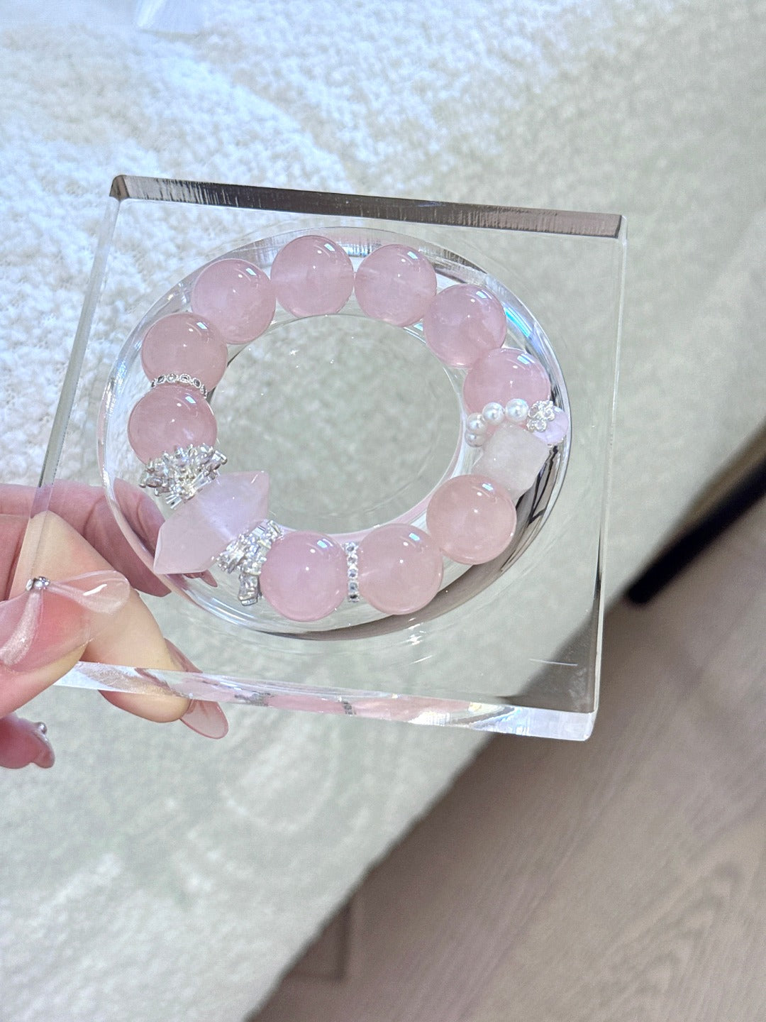 Natural Natural Crystal Crystal Bracelet —  | Handmade Crystal Jewelry