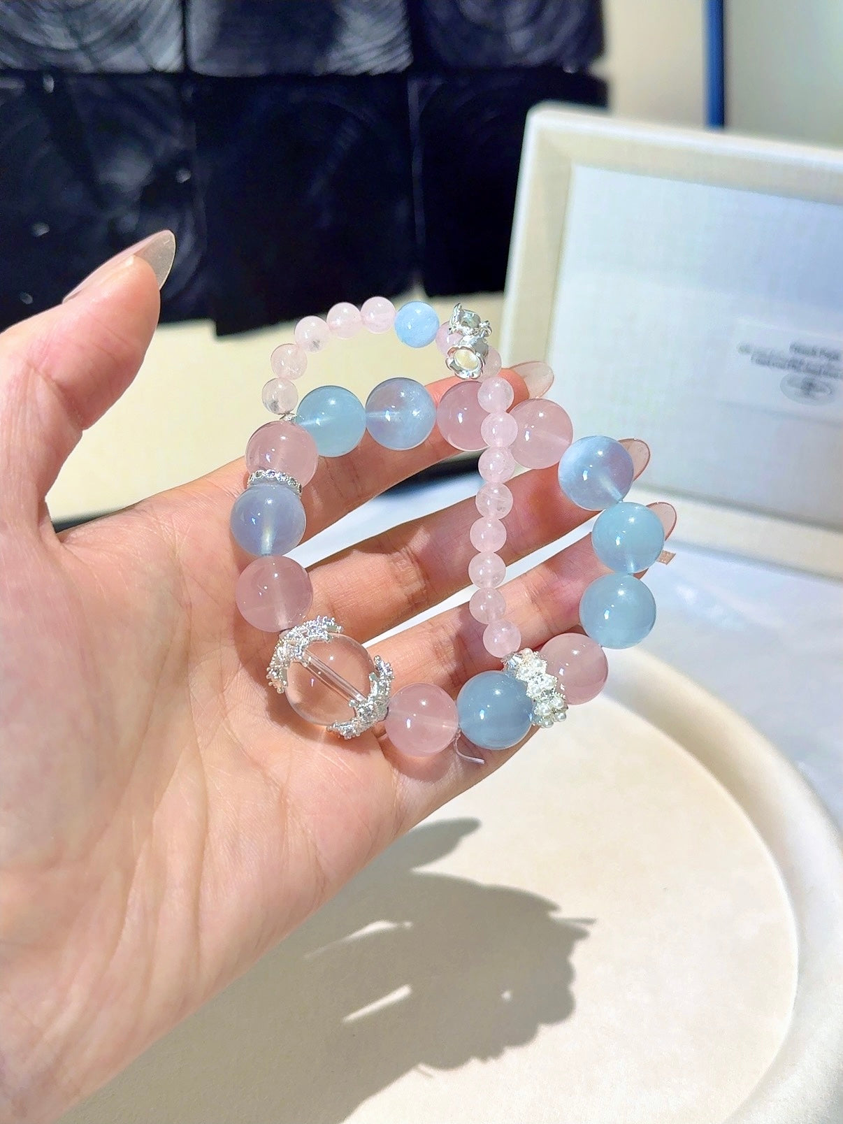 Natural Natural Crystal Crystal Bracelet —  | Handmade Crystal Jewelry
