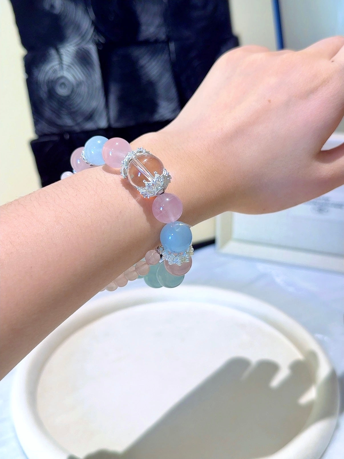 Natural Natural Crystal Crystal Bracelet —  | Handmade Crystal Jewelry