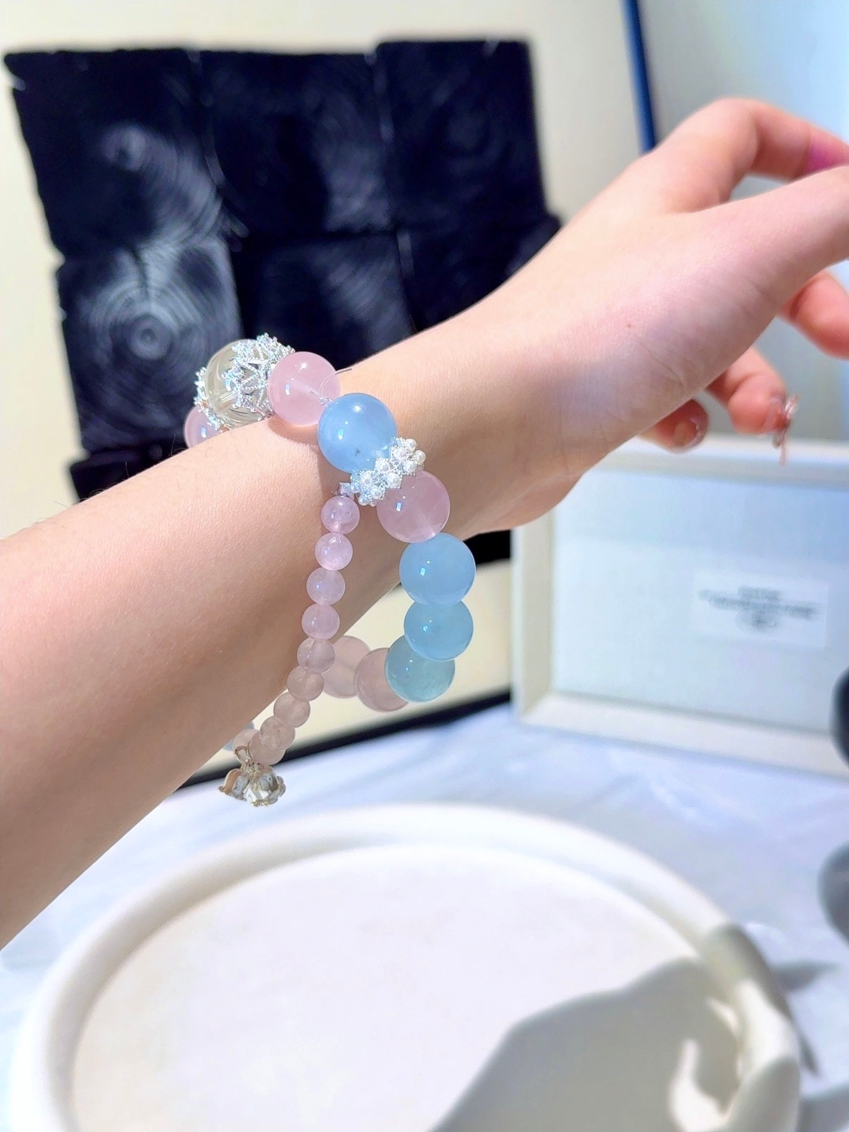 Natural Natural Crystal Crystal Bracelet —  | Handmade Crystal Jewelry