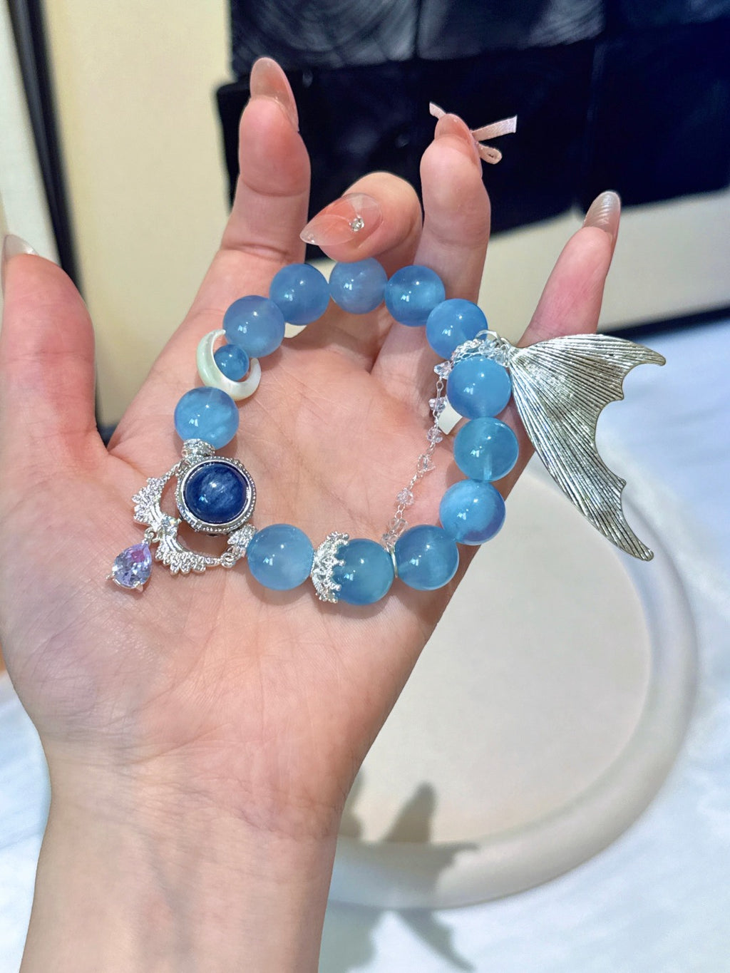 Natural Natural Crystal Crystal Bracelet —  | Handmade Crystal Jewelry
