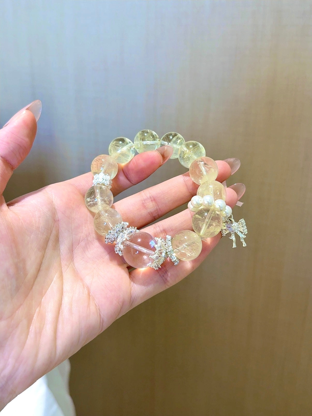 Natural Natural Crystal Crystal Bracelet —  | Handmade Crystal Jewelry