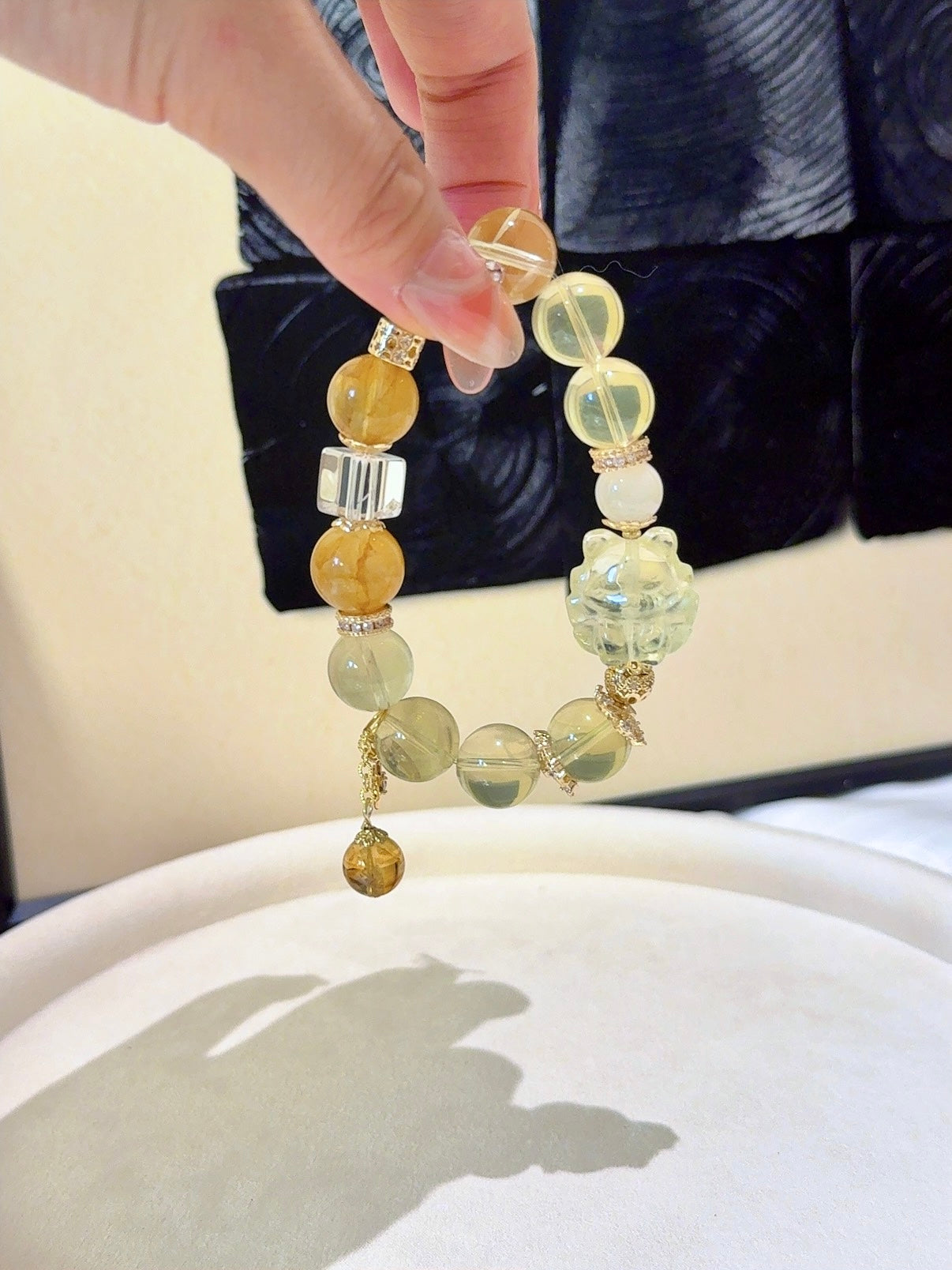 Natural Natural Crystal Crystal Bracelet —  | Handmade Crystal Jewelry