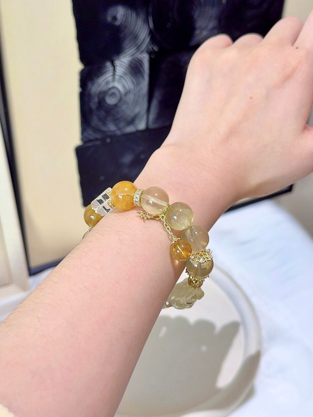 Natural Natural Crystal Crystal Bracelet —  | Handmade Crystal Jewelry