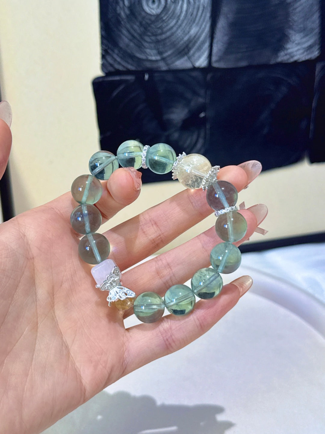 Natural Natural Crystal Crystal Bracelet —  | Handmade Crystal Jewelry