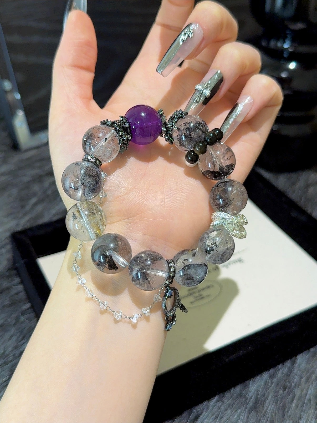 Natural Natural Crystal Crystal Bracelet —  | Handmade Crystal Jewelry