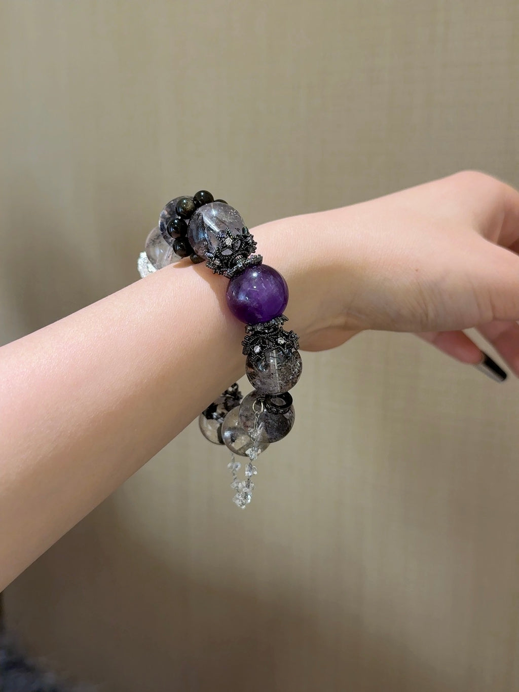 Natural Natural Crystal Crystal Bracelet —  | Handmade Crystal Jewelry