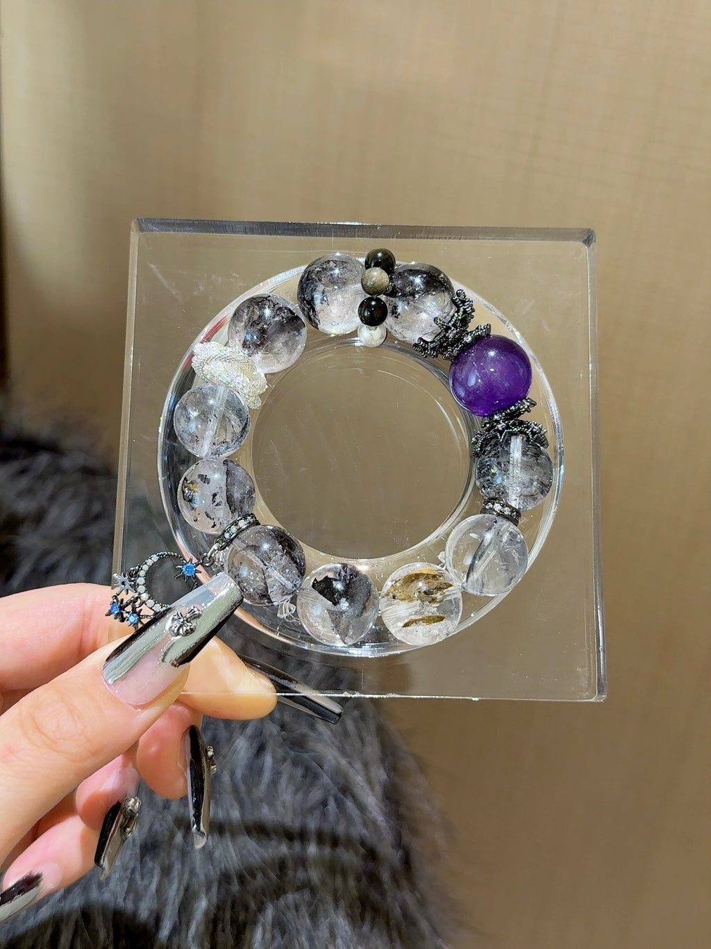 Natural Natural Crystal Crystal Bracelet —  | Handmade Crystal Jewelry