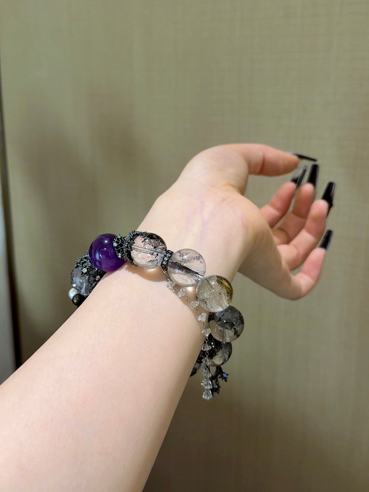 Natural Natural Crystal Crystal Bracelet —  | Handmade Crystal Jewelry