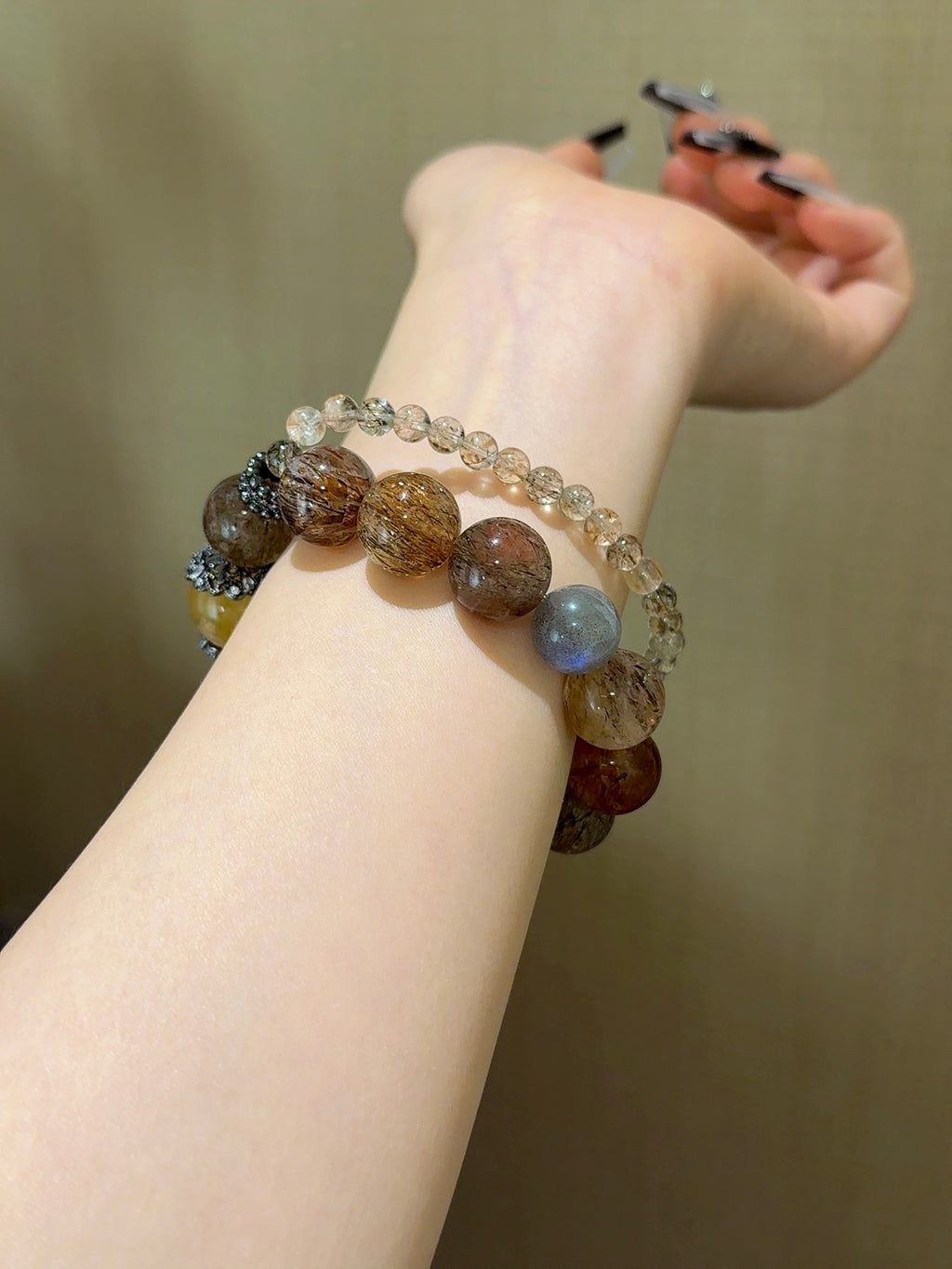 Natural Natural Crystal Crystal Bracelet —  | Handmade Crystal Jewelry