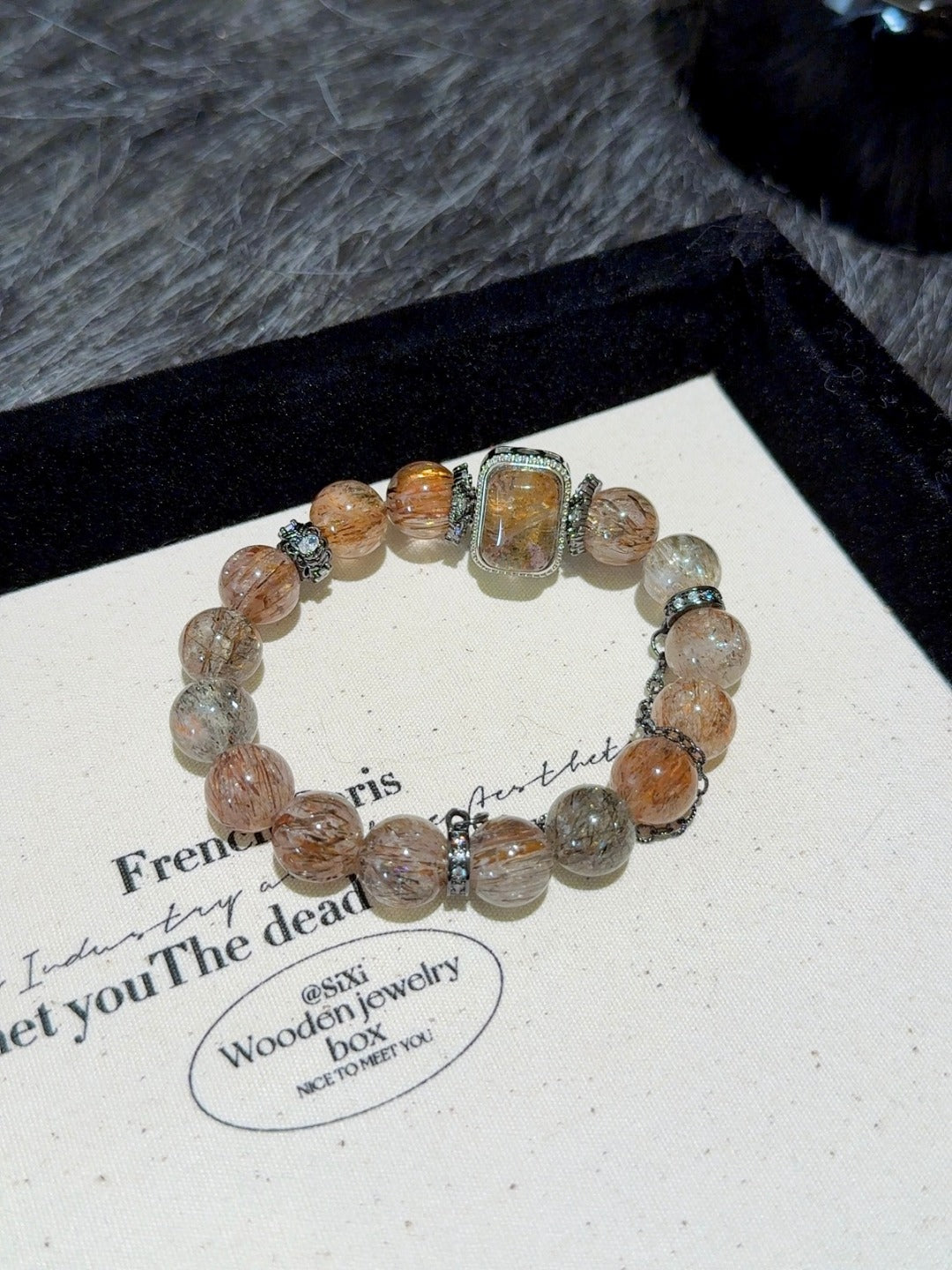 Natural Natural Crystal Crystal Bracelet —  | Handmade Crystal Jewelry