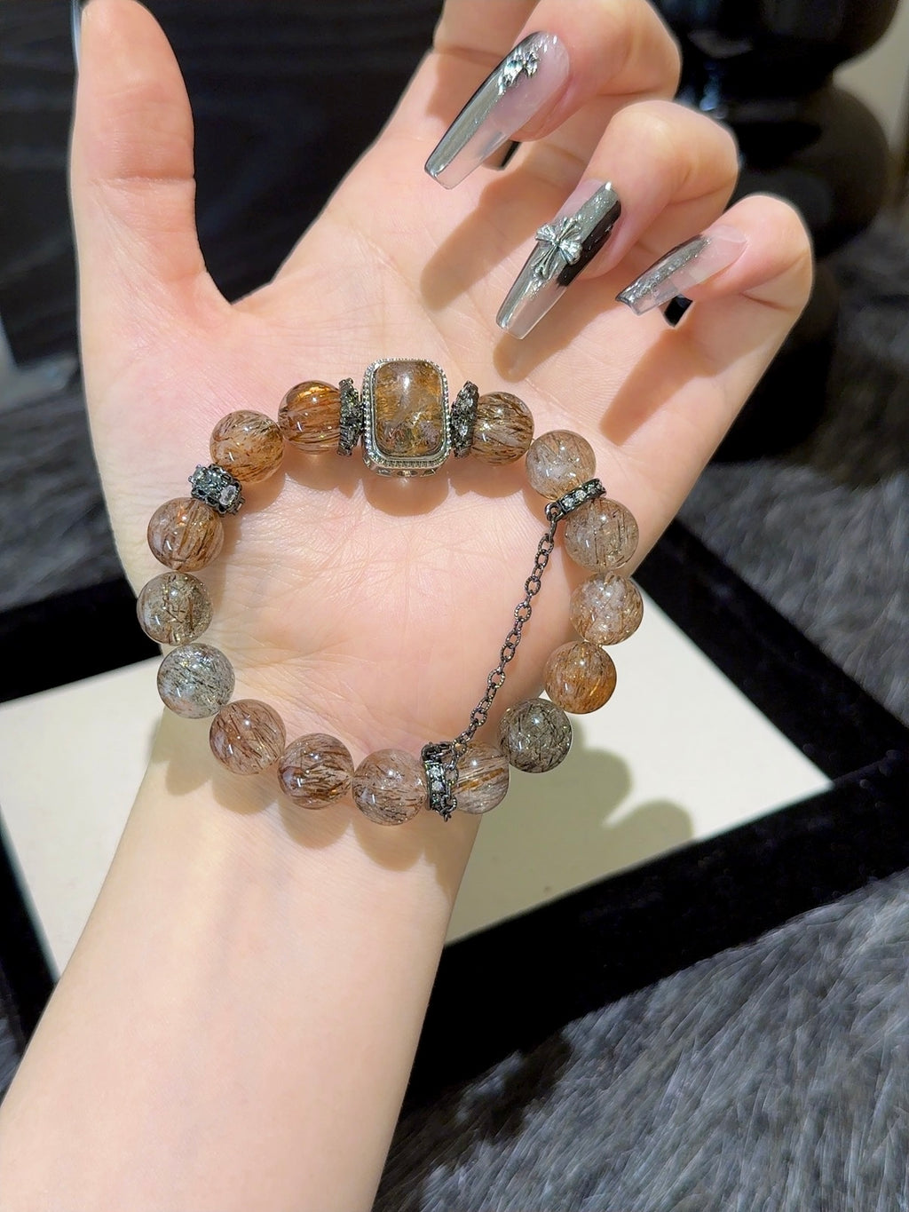 Natural Natural Crystal Crystal Bracelet —  | Handmade Crystal Jewelry
