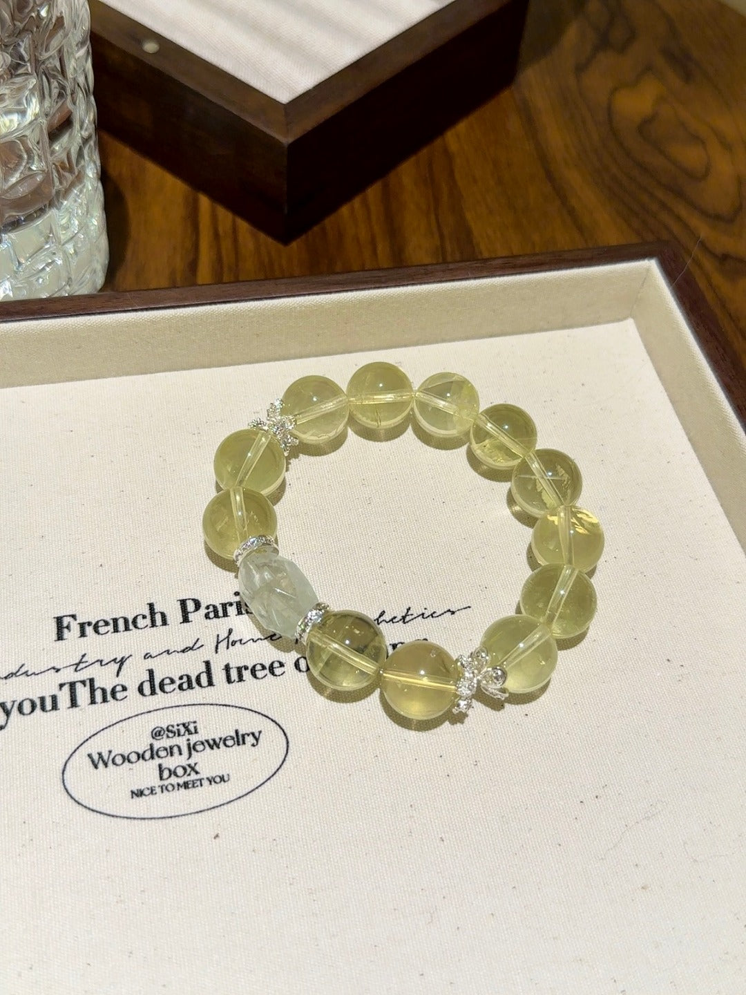 Natural Natural Crystal Crystal Bracelet —  | Handmade Crystal Jewelry