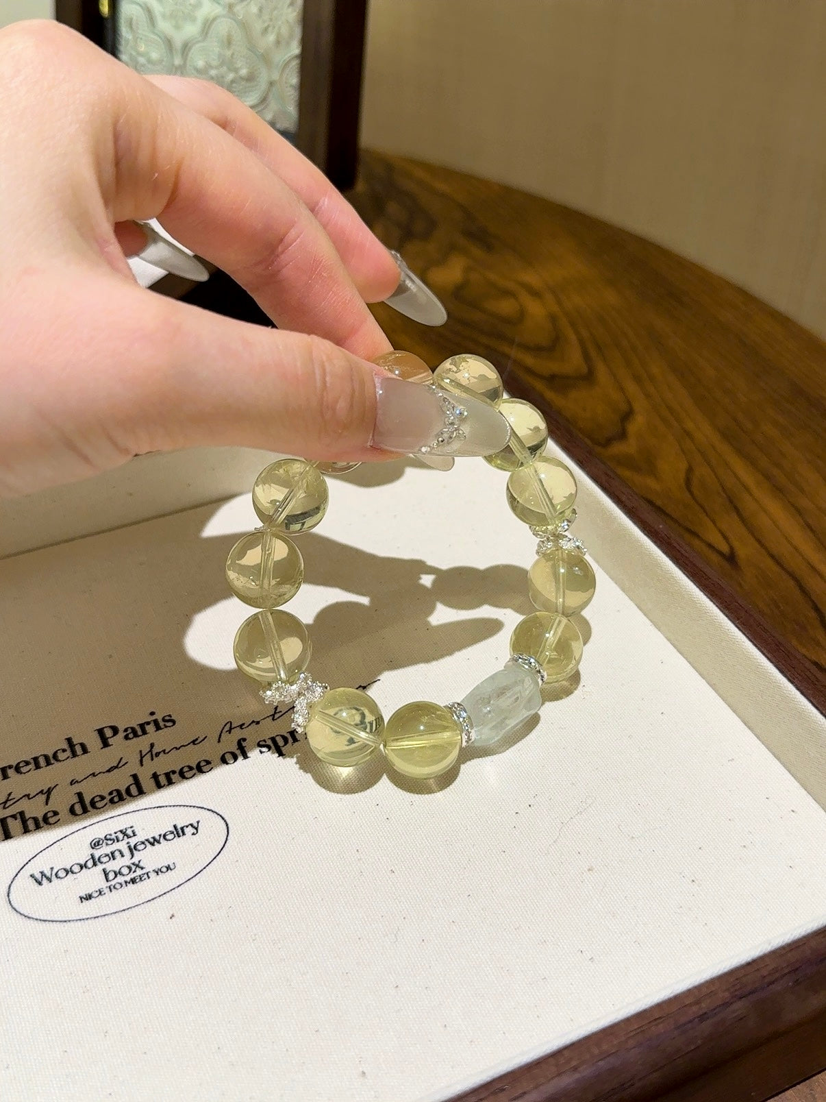 Natural Natural Crystal Crystal Bracelet —  | Handmade Crystal Jewelry