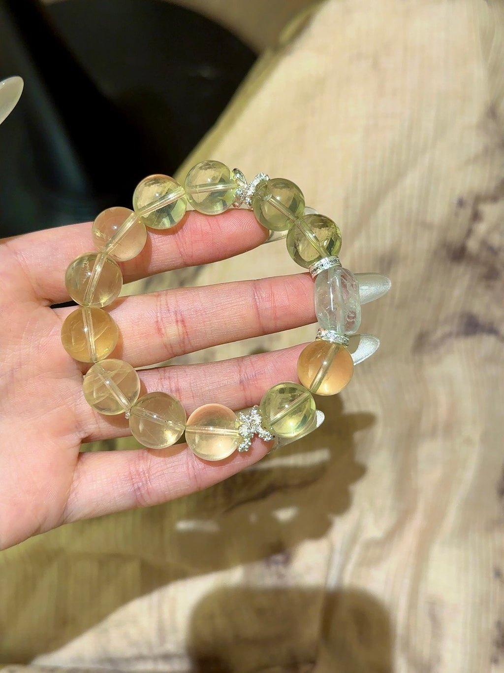 Natural Natural Crystal Crystal Bracelet —  | Handmade Crystal Jewelry