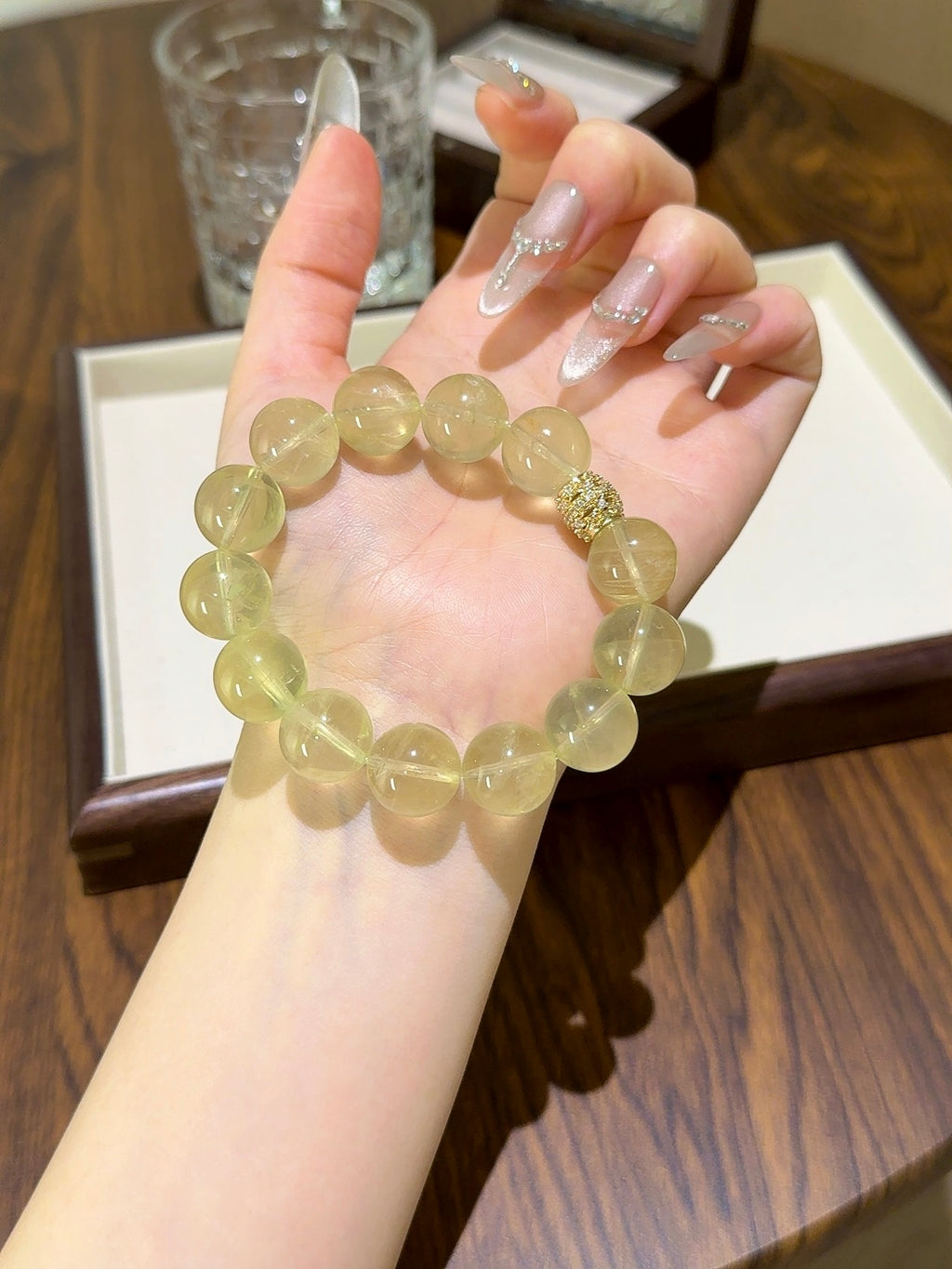 Natural Natural Crystal Crystal Bracelet —  | Handmade Crystal Jewelry