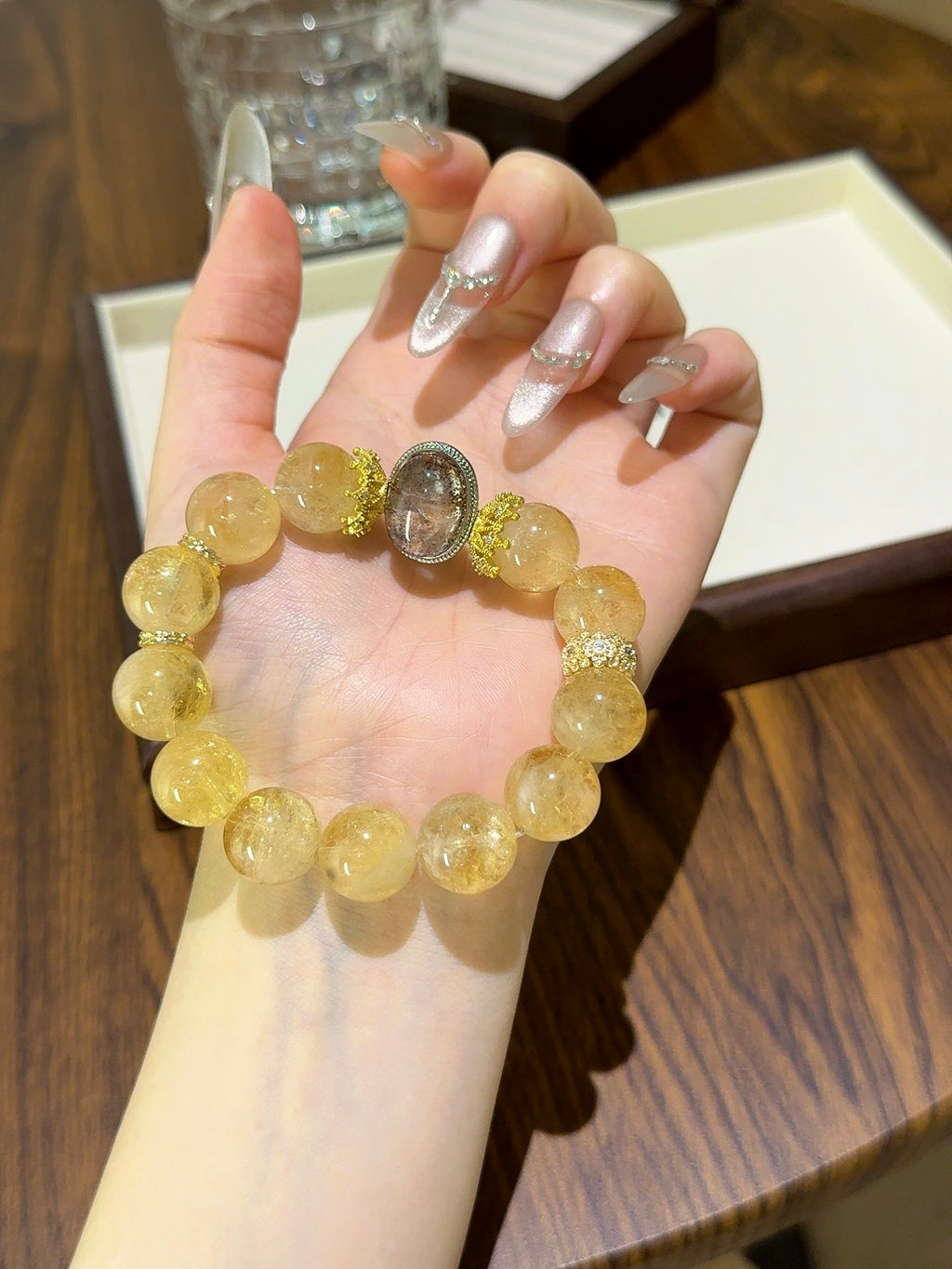Natural Natural Crystal Crystal Bracelet —  | Handmade Crystal Jewelry