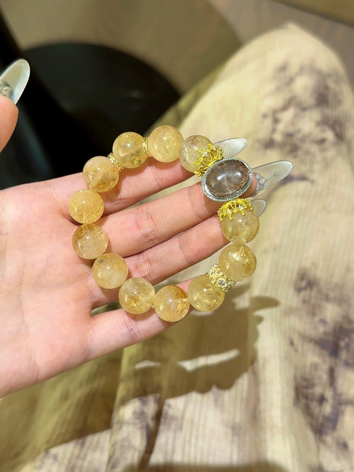 Natural Natural Crystal Crystal Bracelet —  | Handmade Crystal Jewelry
