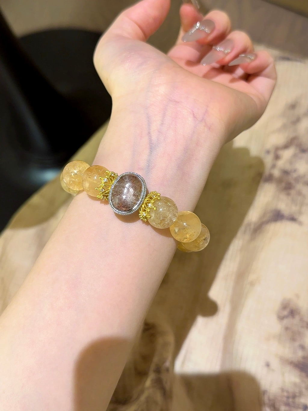 Natural Natural Crystal Crystal Bracelet —  | Handmade Crystal Jewelry