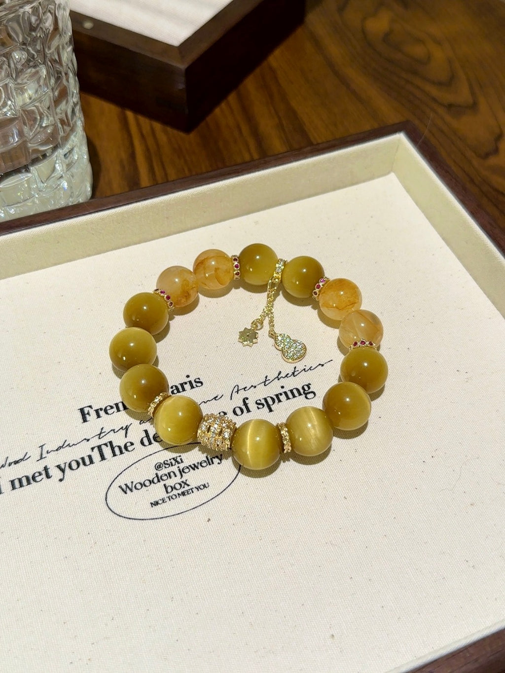 Natural Natural Crystal Crystal Bracelet —  | Handmade Crystal Jewelry