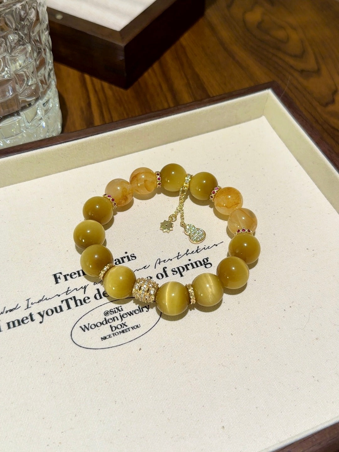 Natural Natural Crystal Crystal Bracelet —  | Handmade Crystal Jewelry