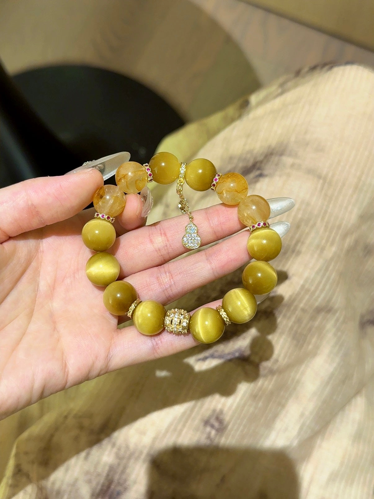 Natural Natural Crystal Crystal Bracelet —  | Handmade Crystal Jewelry
