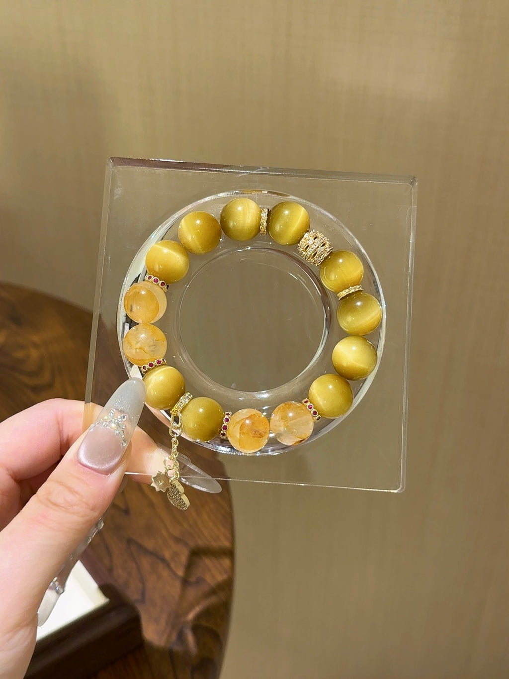 Natural Natural Crystal Crystal Bracelet —  | Handmade Crystal Jewelry