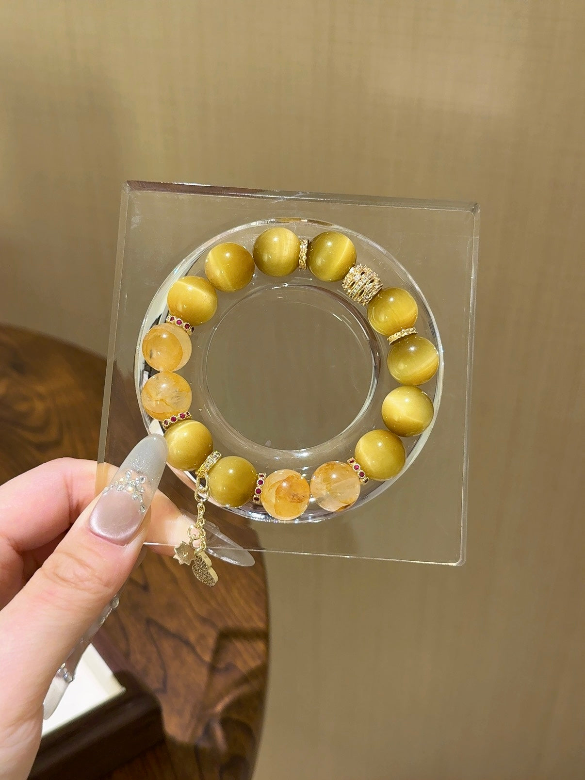 Natural Natural Crystal Crystal Bracelet —  | Handmade Crystal Jewelry
