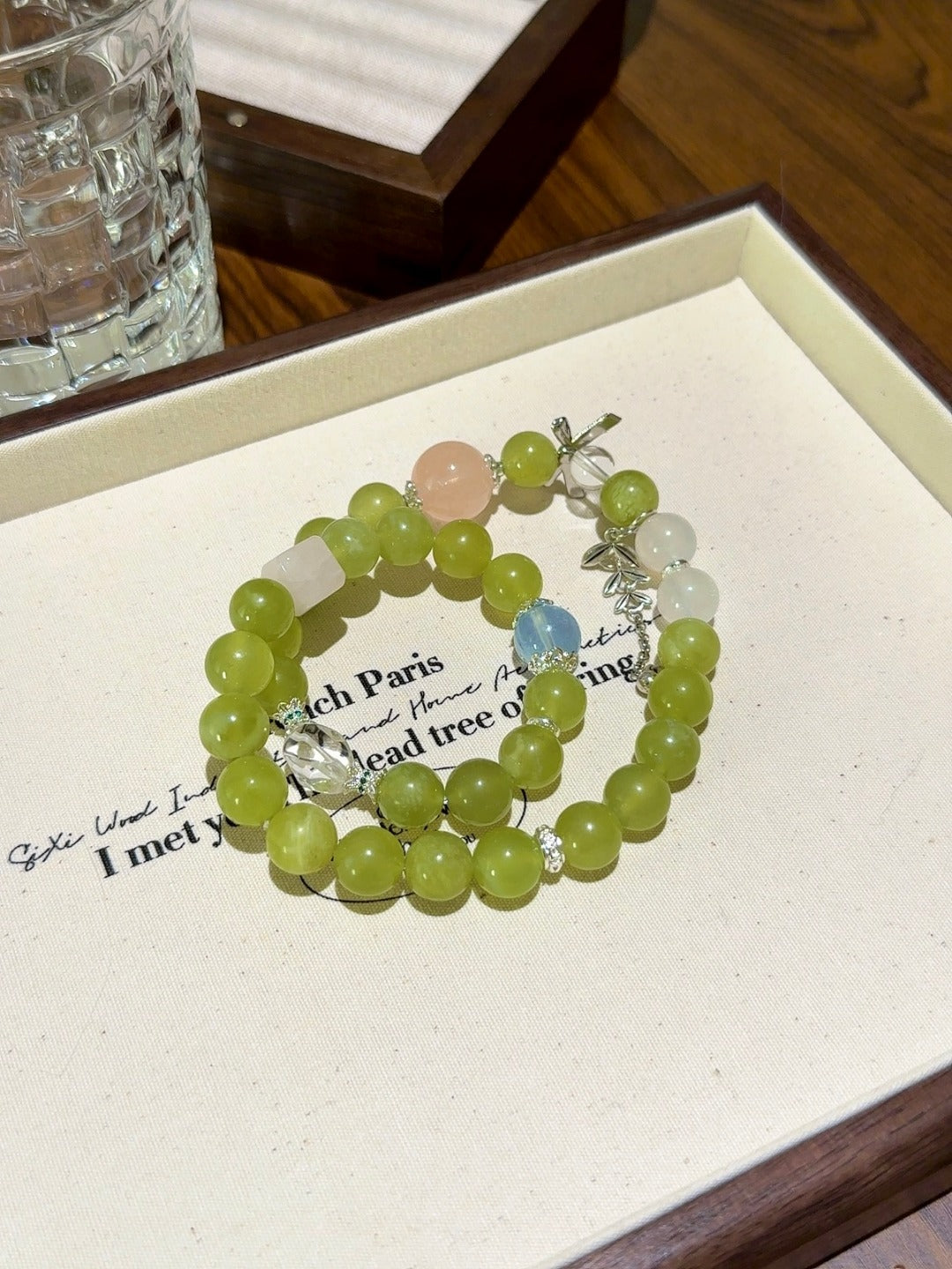 Natural Natural Crystal Crystal Bracelet —  | Handmade Crystal Jewelry