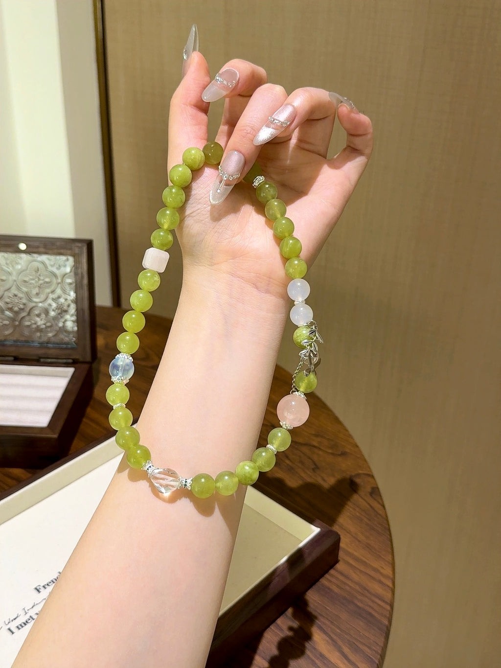 Natural Natural Crystal Crystal Bracelet —  | Handmade Crystal Jewelry