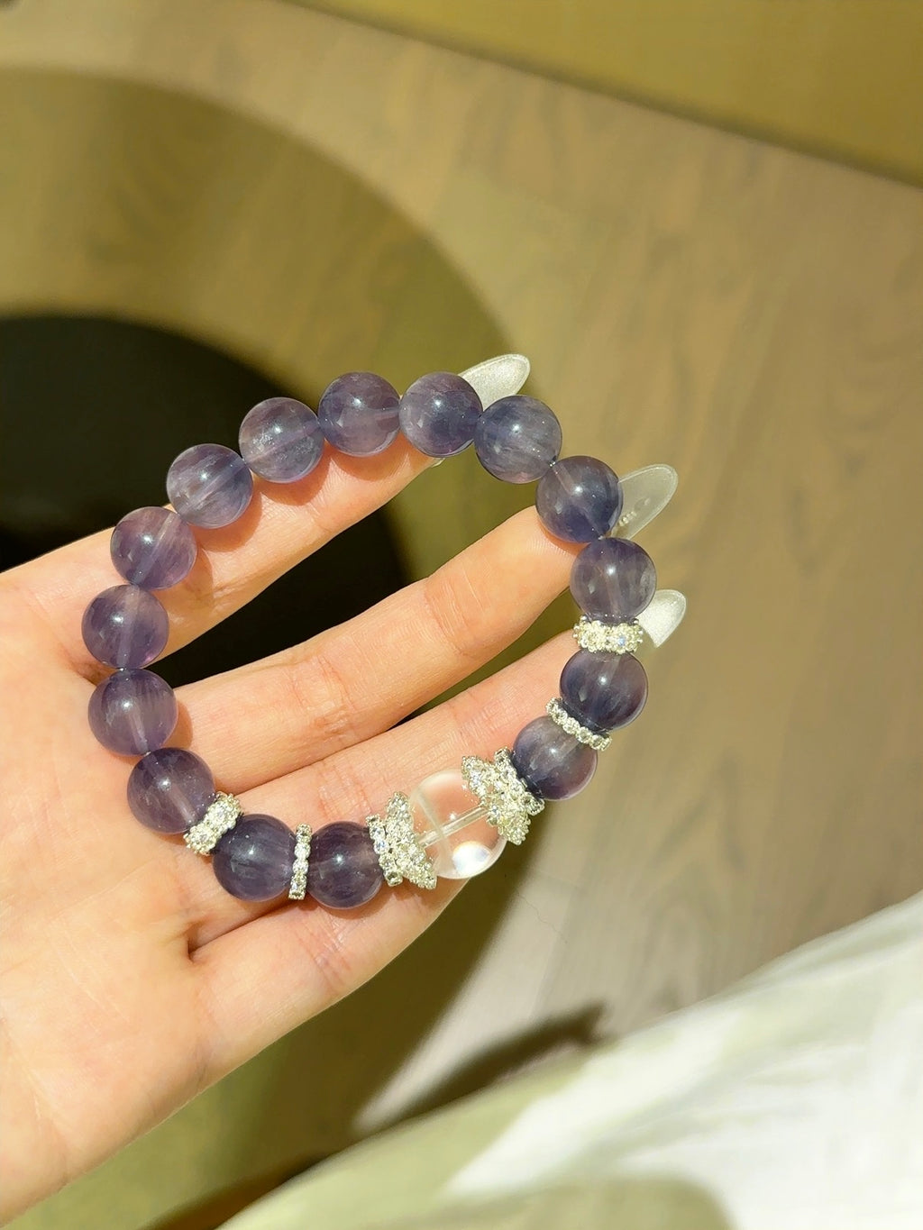 Natural Natural Crystal Crystal Bracelet —  | Handmade Crystal Jewelry