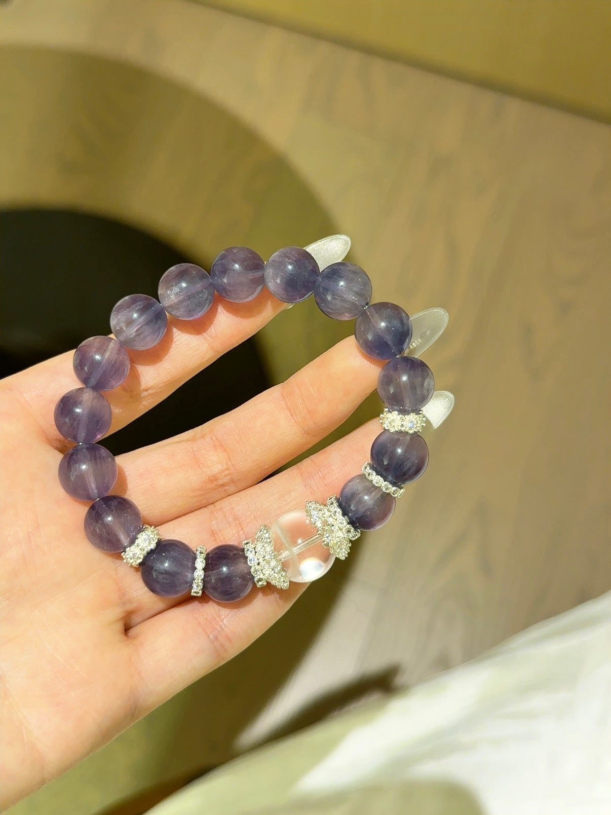 Natural Natural Crystal Crystal Bracelet —  | Handmade Crystal Jewelry