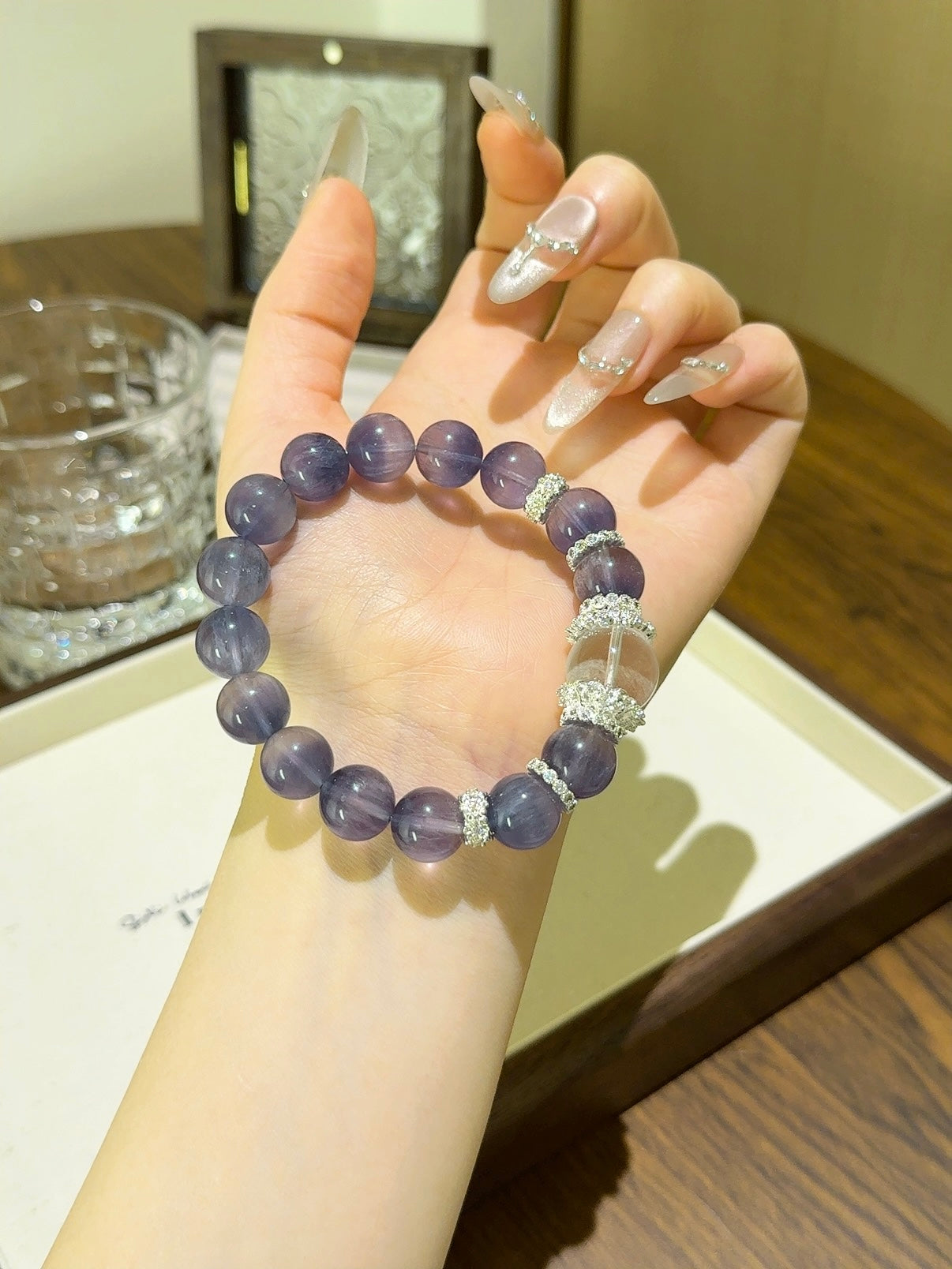 Natural Natural Crystal Crystal Bracelet —  | Handmade Crystal Jewelry