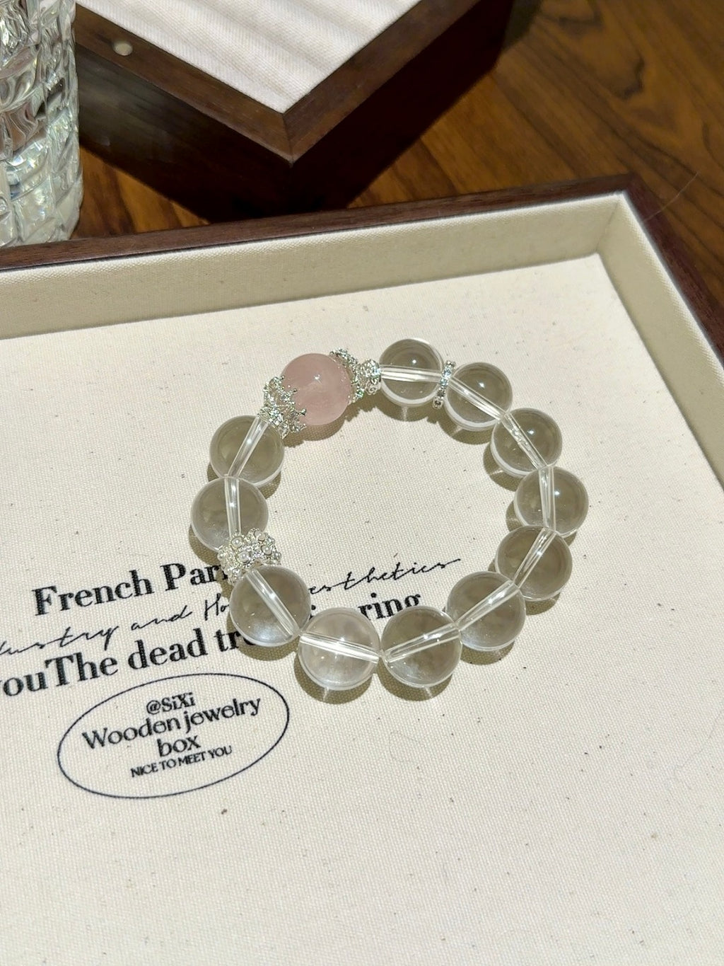 Natural Natural Crystal Crystal Bracelet —  | Handmade Crystal Jewelry