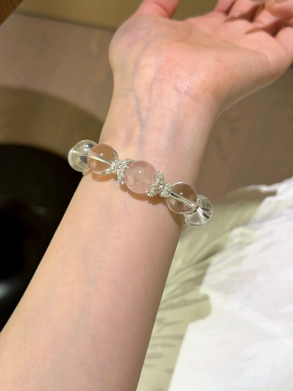 Natural Natural Crystal Crystal Bracelet —  | Handmade Crystal Jewelry