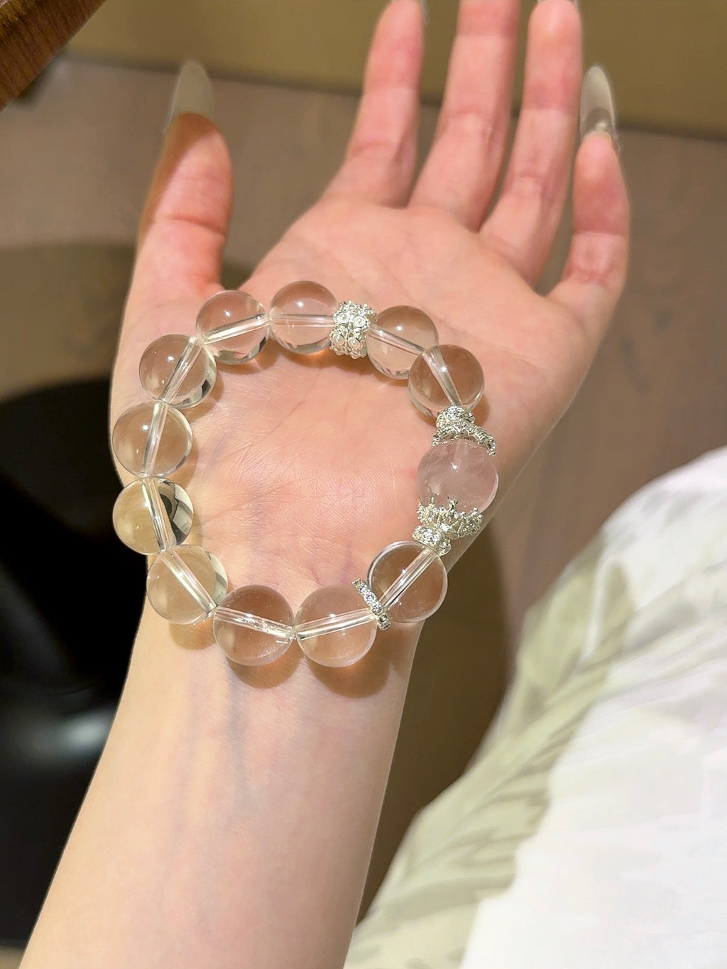 Natural Natural Crystal Crystal Bracelet —  | Handmade Crystal Jewelry