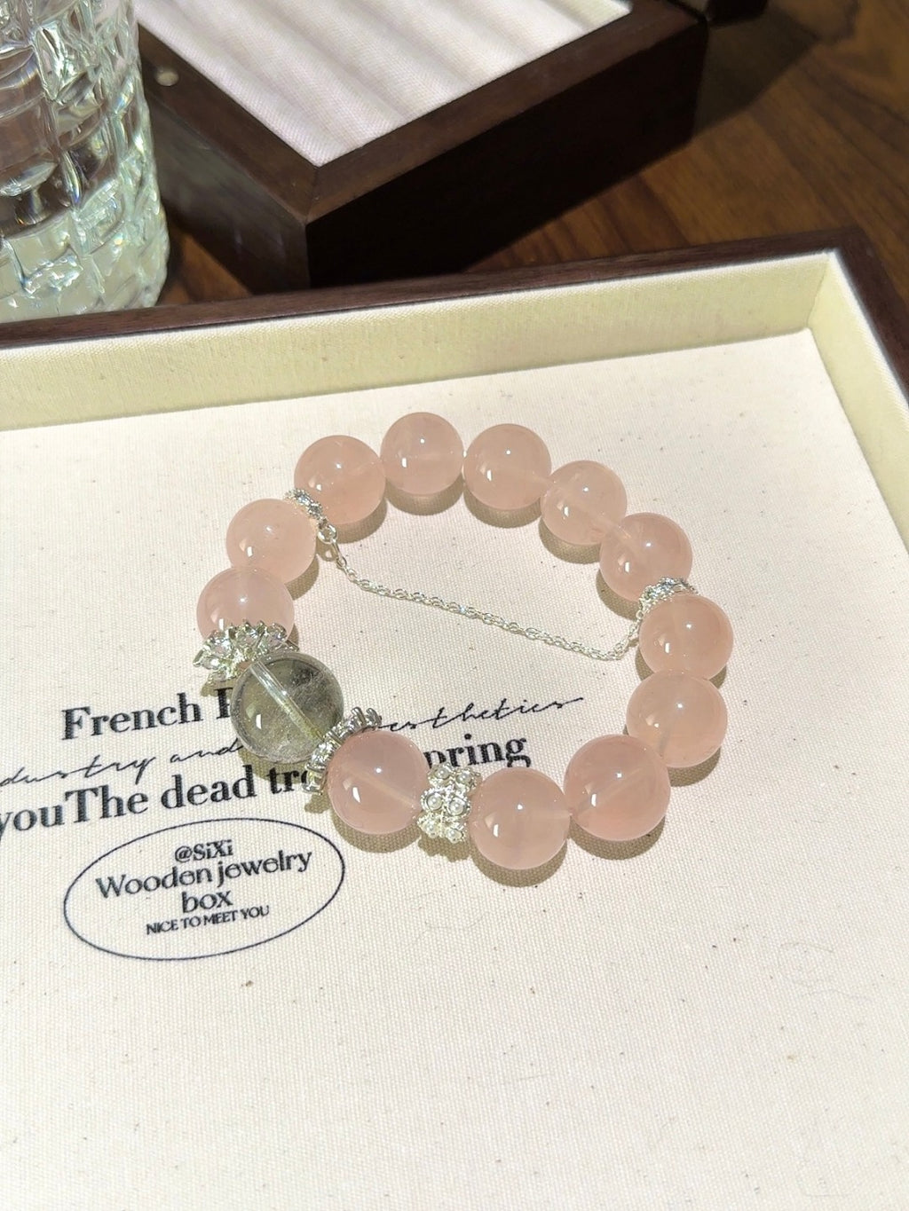 Natural Natural Crystal Crystal Bracelet —  | Handmade Crystal Jewelry