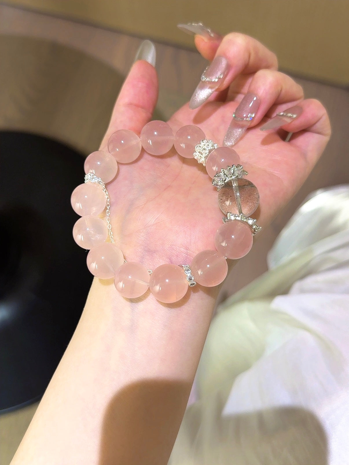 Natural Natural Crystal Crystal Bracelet —  | Handmade Crystal Jewelry