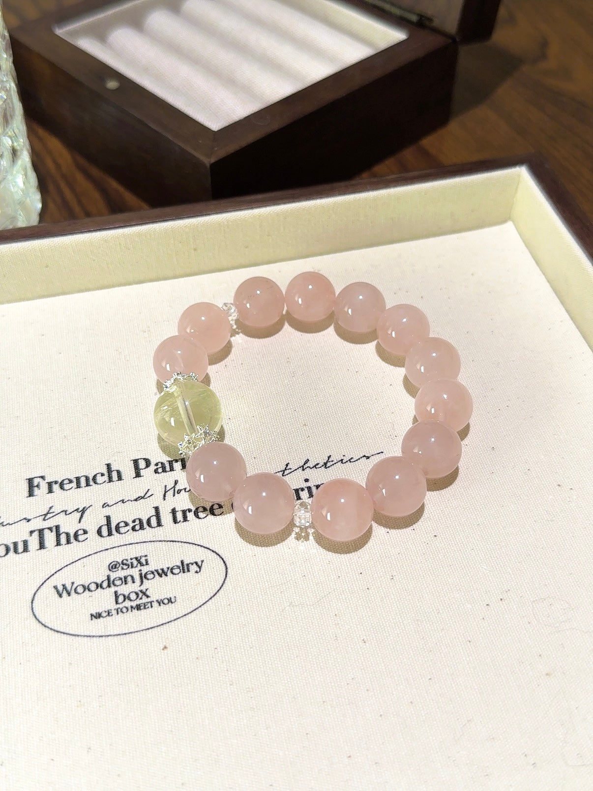 Natural Natural Crystal Crystal Bracelet —  | Handmade Crystal Jewelry