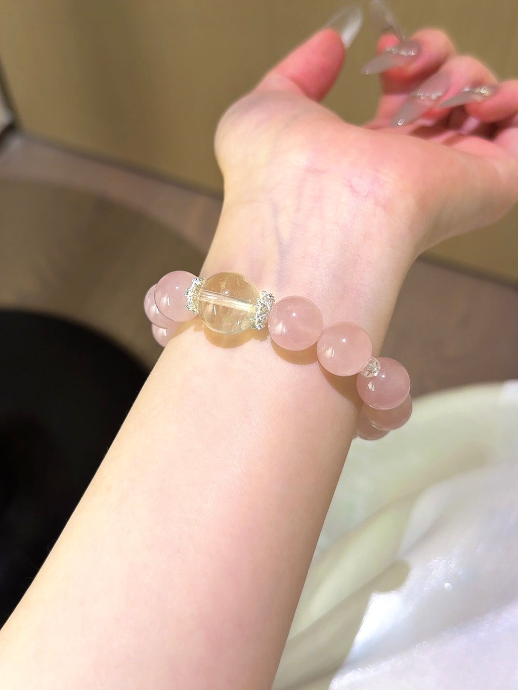Natural Natural Crystal Crystal Bracelet —  | Handmade Crystal Jewelry