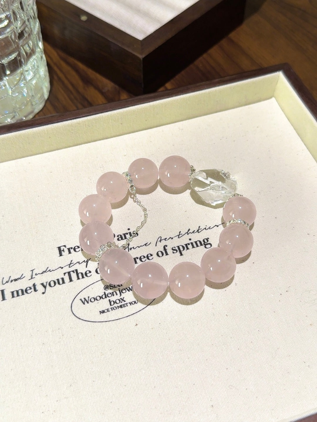 Natural Natural Crystal Crystal Bracelet —  | Handmade Crystal Jewelry